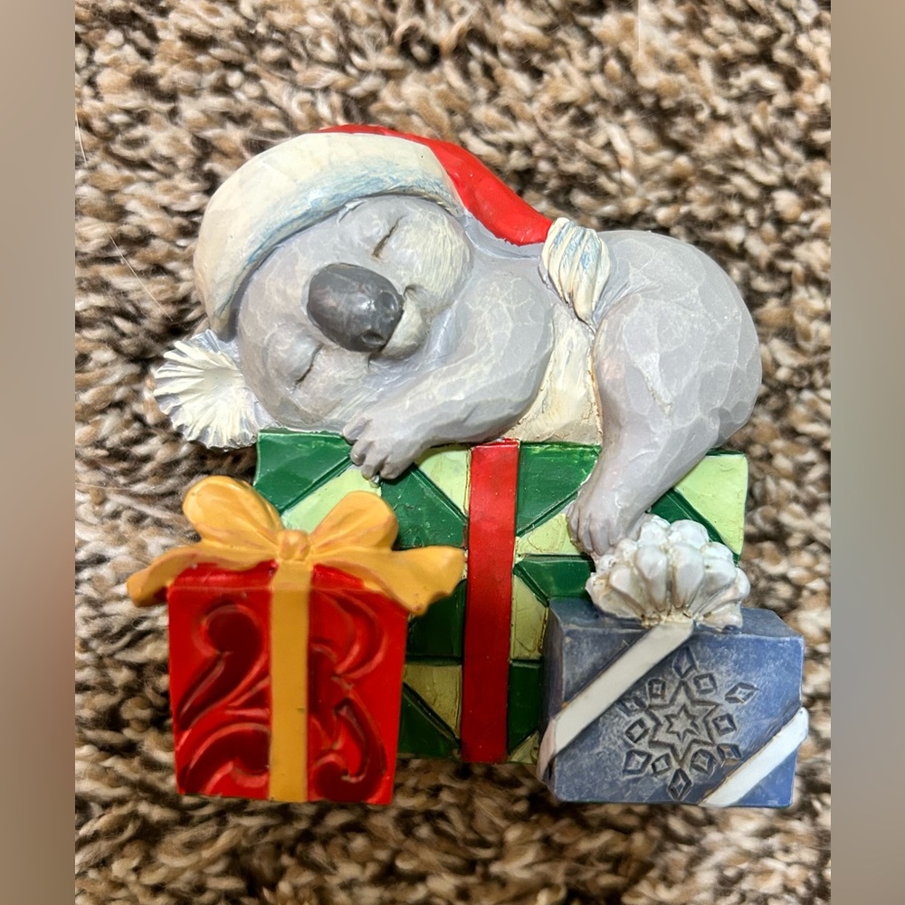 Jim Shore Christmas Koala Mini - Enesco